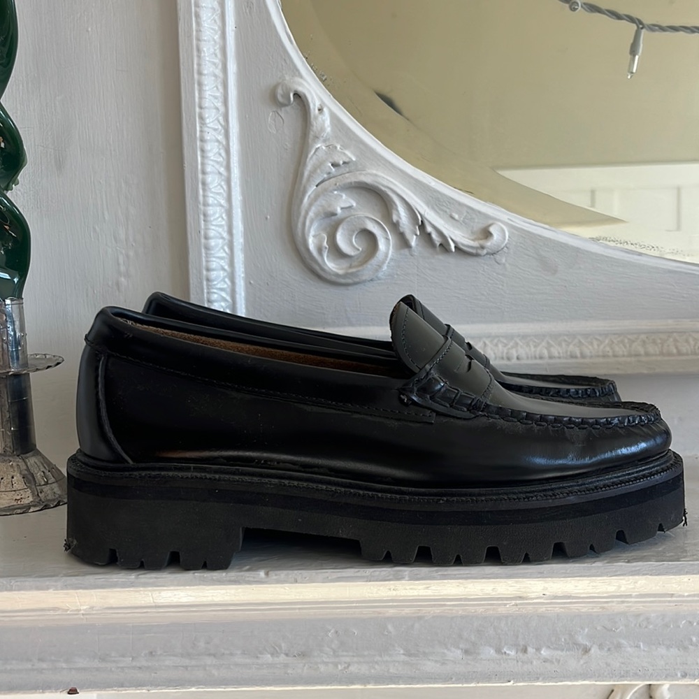 G.H. Bass Whitney Super Lug Loafers- Practically unworn